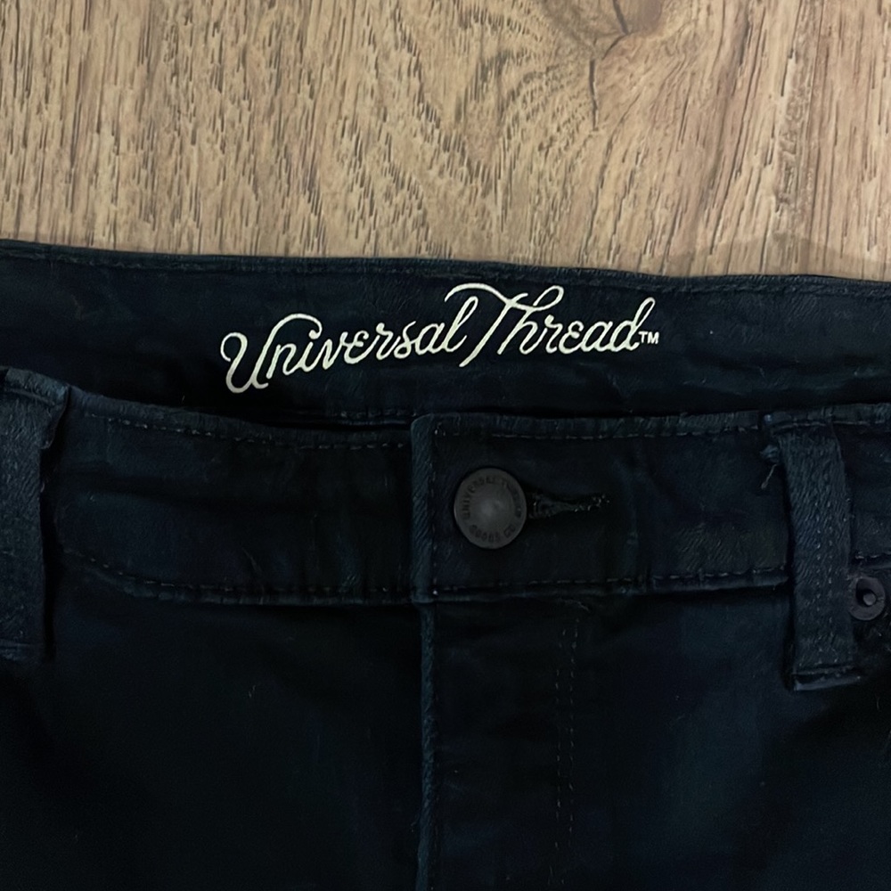 Universal Thread Mid Rise Skinny Black Pants